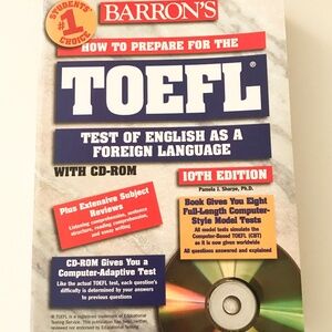 Barron's TOEFL Test of English As A Foreign Language
